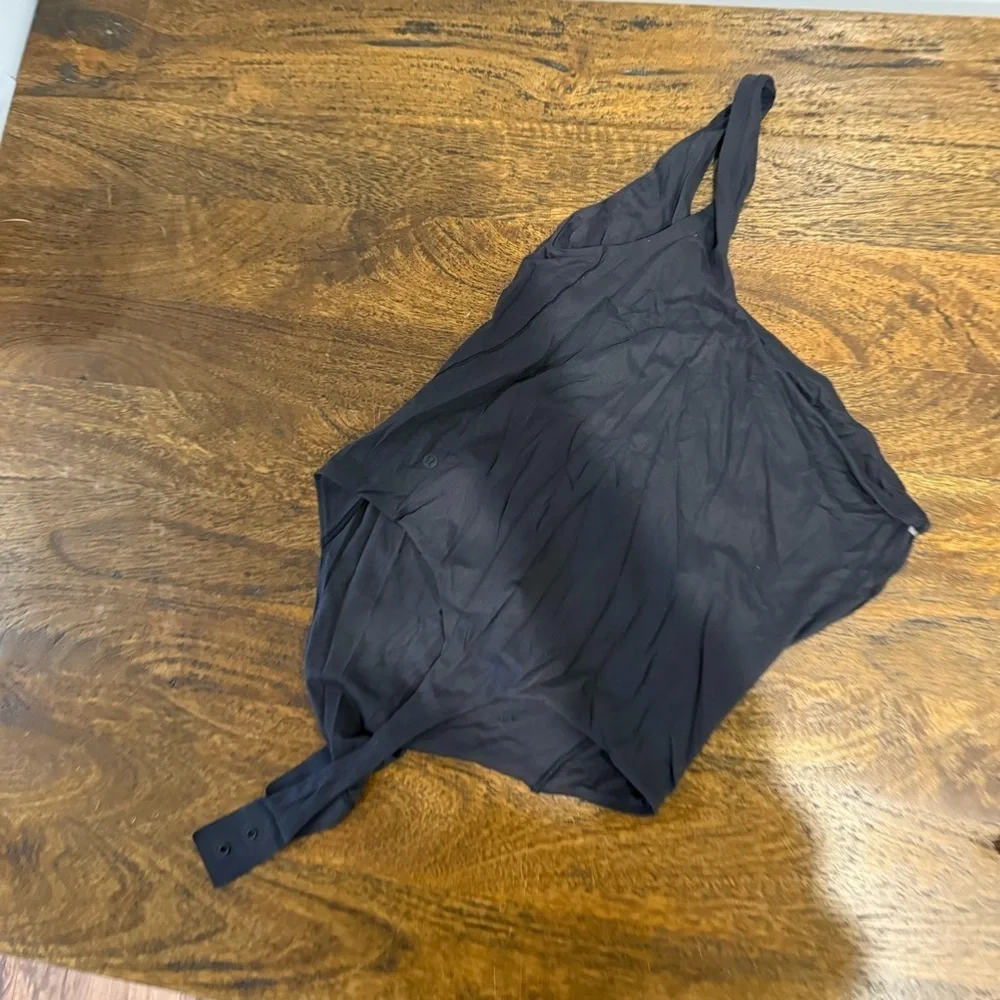 Lululemon Wundermost Ultra Soft Nulu Asymmetrical Bodysuit